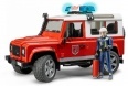 LAND ROVER DEFENDER tűzoltó kocsi tűzoltóval