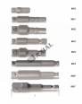 Adapter 1/2-1/4 75mm