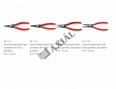 Seeger-gyűrű fogó készlet 4r. KNIPEX