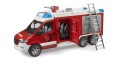 Mb sprinter tűzoltóauto vízpumpaval