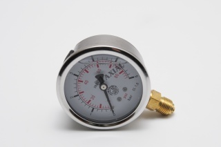 nyomásmérő óra 0-6 bar 63mm fém