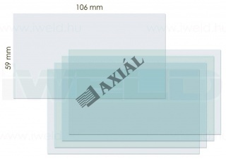 Fantom 4 belső vedőplexi 106X59 MM