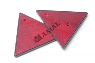 Prizma furatos háromszög (piros)