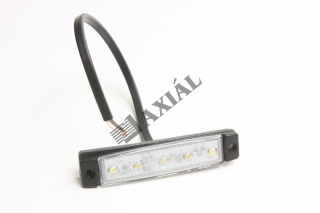 LED helyzetjelző Fehér 12/24V