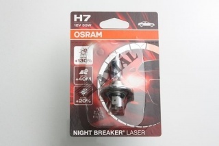 Osram izzó 12V 55W H7 Night B. Laser 1db