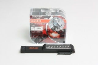 Osram H7 duo 12V 55W NBL+penlight