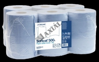 Tőgytörlő papír Softcel 500R (6db) DL.