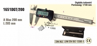 Tolómérő digitális 200mm