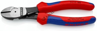 Oldalcsípőfogó 180mm erő-kímélő KNIPEX