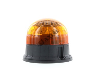 Sárga villanó lámpa (LED 10-24) flexibilis/mágneses