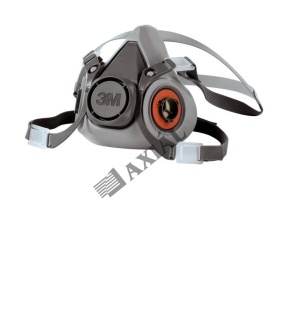 Légzésvédő félálarc ikerszűrős 3m 6300