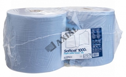 Tőgytörlő papír Softcel 1000R (2db) DL.
