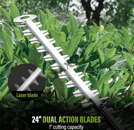 Akkumulátoros sövényvágó Suntek SHT4624.9