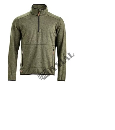 Polárpulóver, férfi, olívazöld 3XL